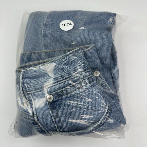 Everlane Women's Blue The Curvy‎ Way-High Minimalist Luxury Jean W35-38/L27.5 - Picture 15 of 15